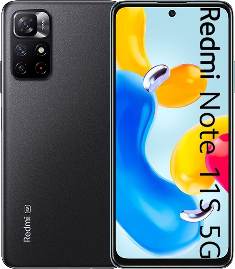 Xiaomi Redmi Note 11S 5G Dual-SIM schwarz - Ohne Vertrag