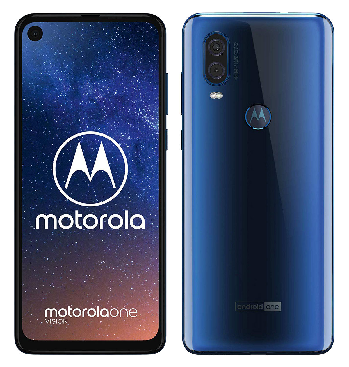 Motorola One Vision Dual-SIM blau - Ohne Vertrag