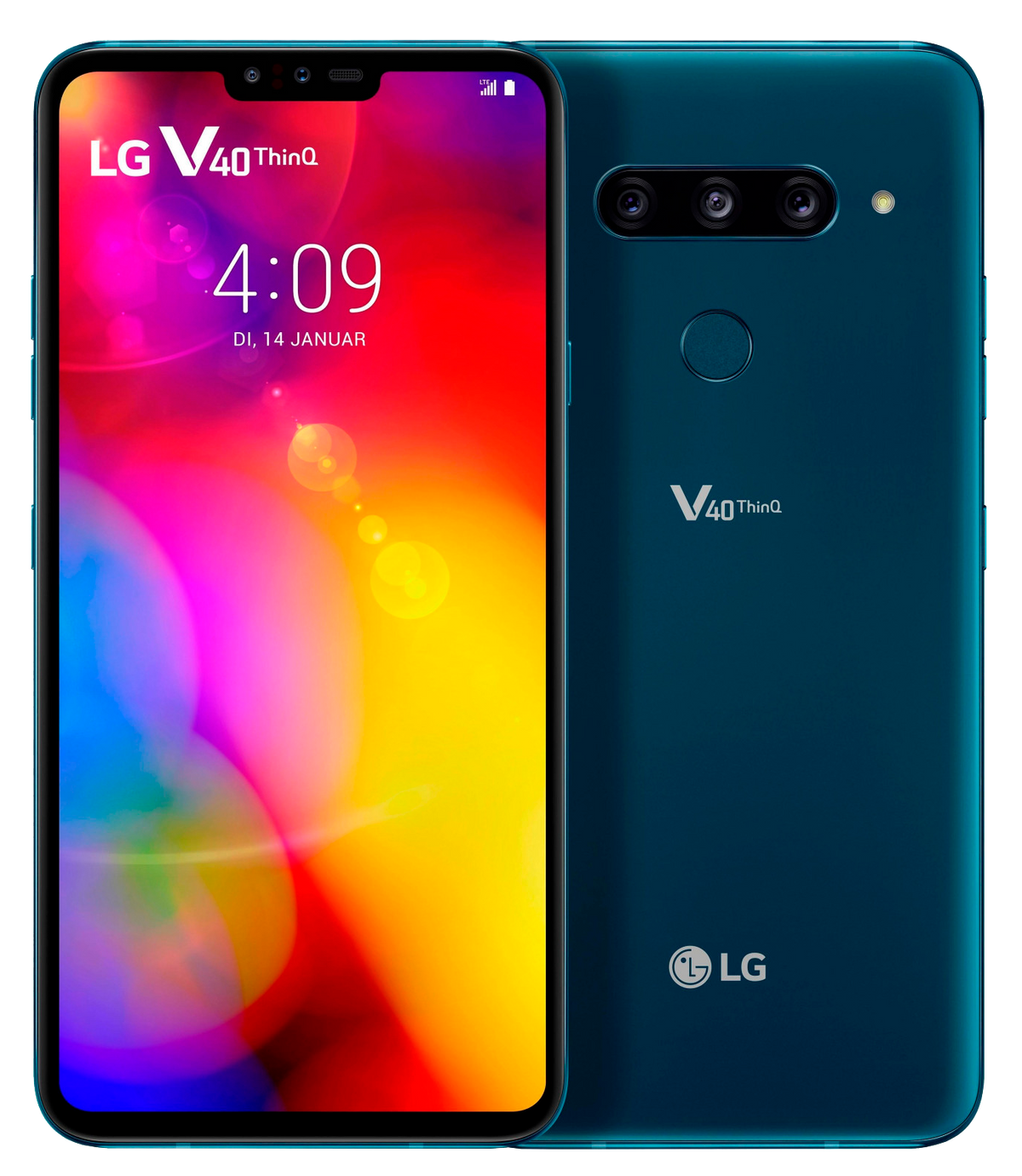 LG V40 Dual-SIM blau - Ohne Vertrag