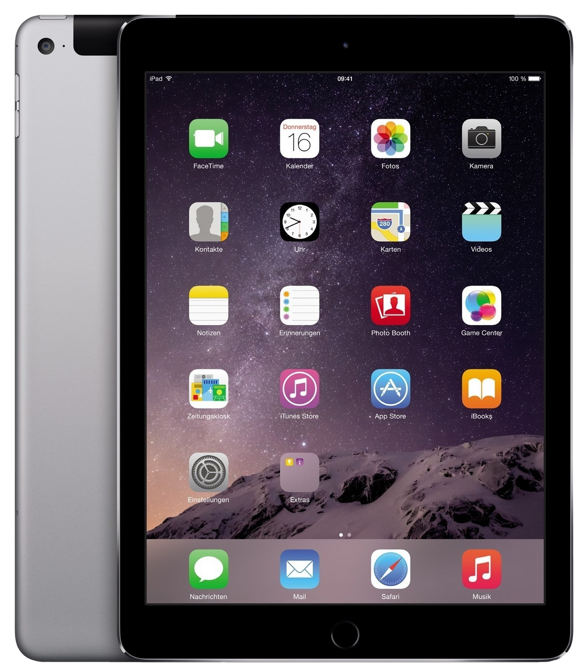 Apple iPad Air 2 LTE Spacegrau - Ohne Vertrag