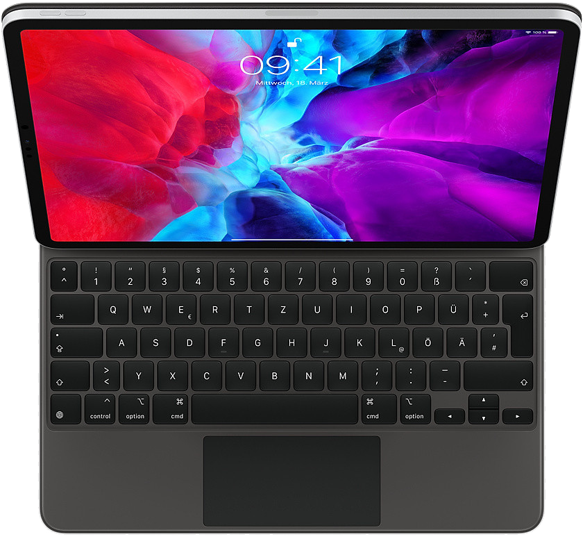 Apple Magic Keyboard für iPad Pro 12.9 (4. Generation) Deutsch - Ohne Vertrag