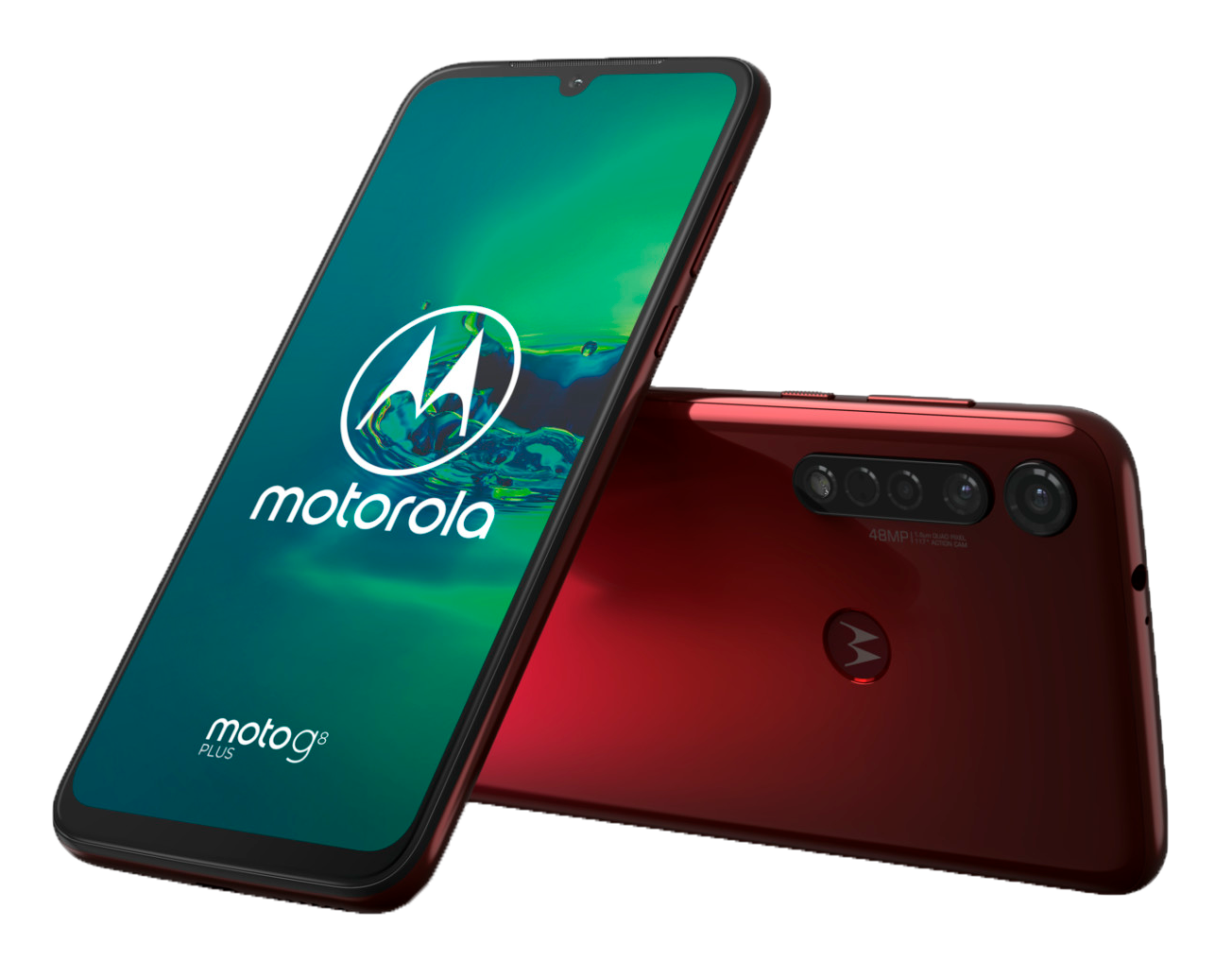 Motorola Moto G8 Plus rot - Ohne Vertrag