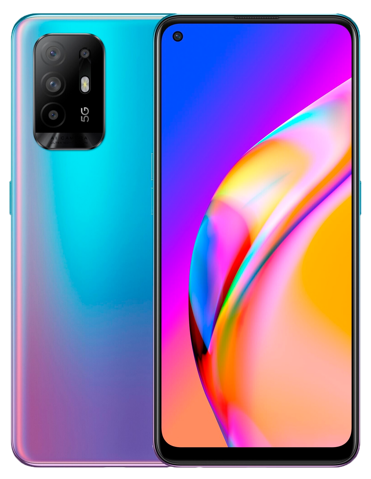 Oppo Reno5 Z 5G Dual-SIM blau - Ohne Vertrag