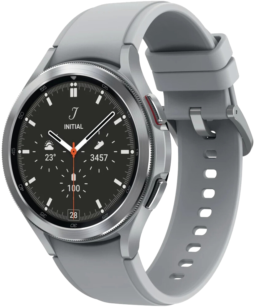 Samsung Galaxy Watch 4 Classic 46mm Bluetooth R890 silber - Ohne Vertrag